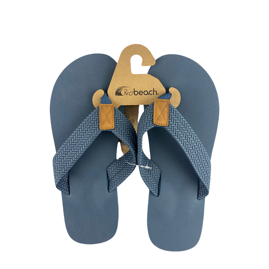 Slipper Man Blauw Maat 40